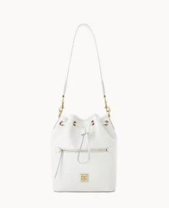 Saffiano Drawstring Off White -Dooney & Bourke B1935G SIOWSIOW0002 1