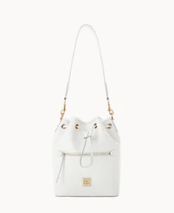 Saffiano Drawstring Off White -Dooney & Bourke B1935G SIOWSIOW0002 2