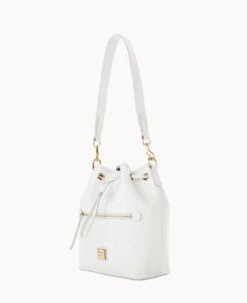 Saffiano Drawstring Off White -Dooney & Bourke B1935G SIOWSIOW0002 ALT1 1