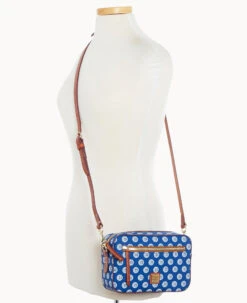 MLB Cubs Camera Zip Crossbody CUBS 15 MLB Cubs Camera Zip Crossbody CUBS -Dooney & Bourke B1936G MJBUPATNCUBS ALT4