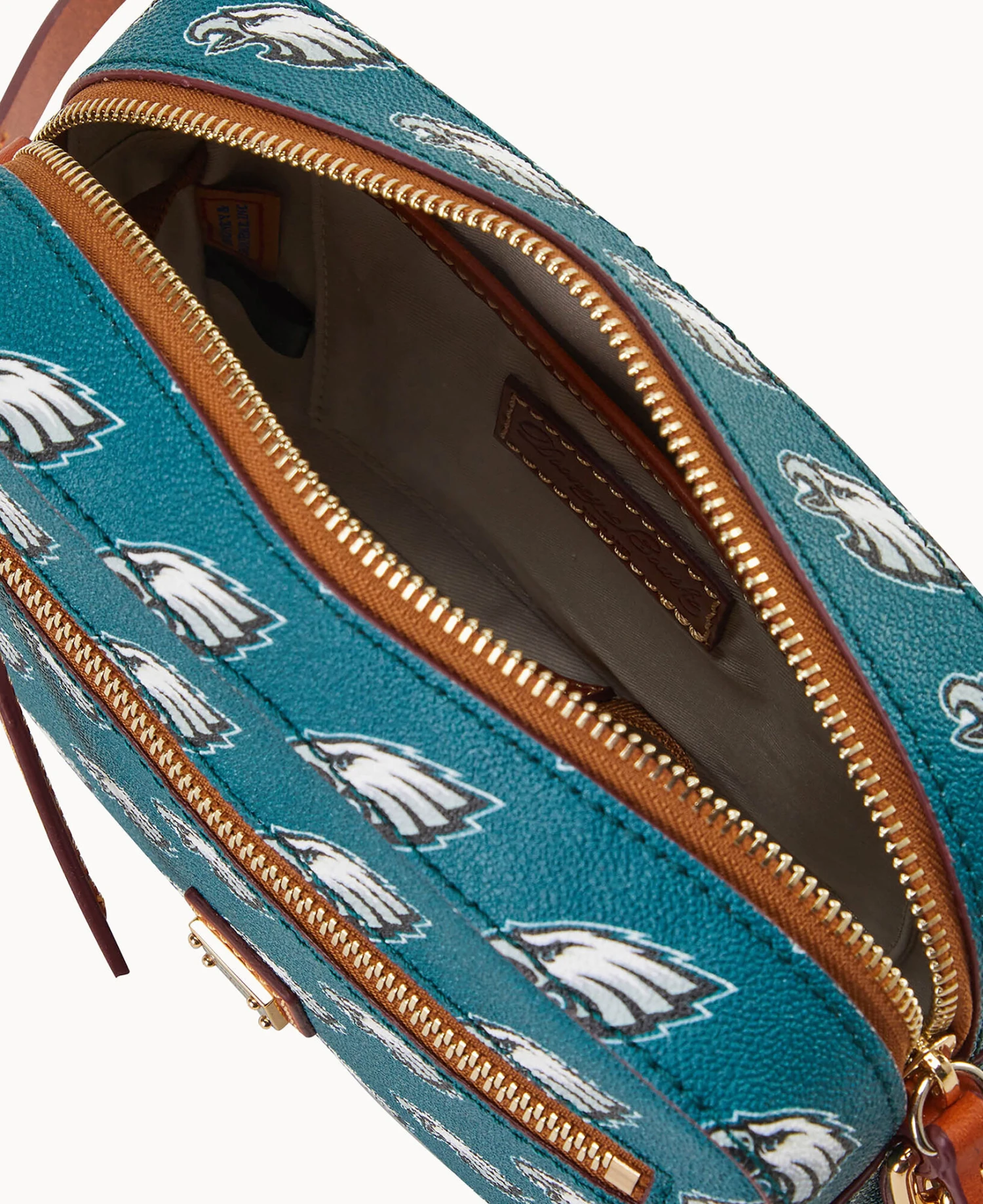 NFL Eagles Camera Zip Crossbody Eagles 3 NFL Eagles Camera Zip Crossbody Eagles - Image 3