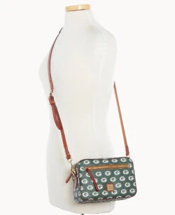 NFL Packers Camera Zip Crossbody PACKERS -Dooney & Bourke B1936G NJGRPATNPCKR ALT4