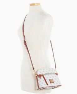 Gretta Domed Crossbody Bone -Dooney & Bourke B1951G NGBOPATN ALT4 1
