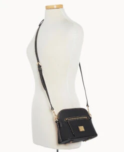 Saffiano Domed Crossbody Black -Dooney & Bourke B1951G SIBLSIBL ALT4