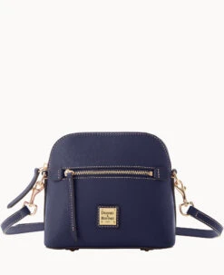Saffiano Domed Crossbody Black -Dooney & Bourke B1951G SIMRSIMR
