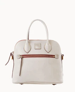 Florentine Domed Satchel Natural -Dooney & Bourke B1954D SCECSCEC