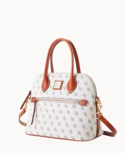 Gretta Domed Satchel Bone -Dooney & Bourke B1954G NGBOPATN ALT1