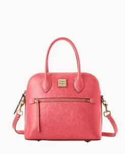 Saffiano Domed Satchel Black -Dooney & Bourke B1954G SIBZSIBZ