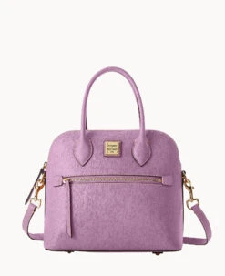 Saffiano Domed Satchel Black -Dooney & Bourke B1954G SILUSILU