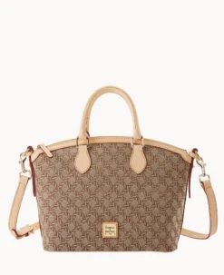 Maritime Domed Satchel Brown 19 Maritime Domed Satchel Brown -Dooney & Bourke B1954G XEBNSVNA 1