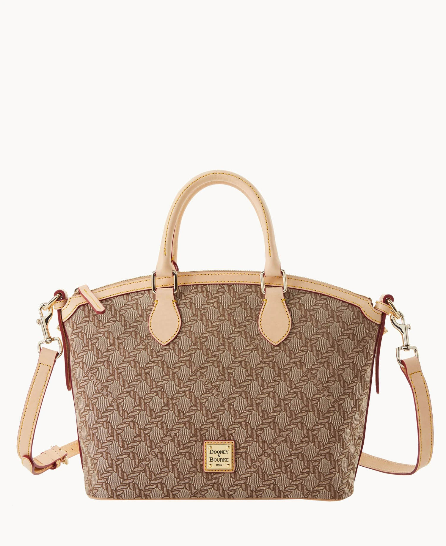 Maritime Domed Satchel Brown 7 Maritime Domed Satchel Brown - Image 7