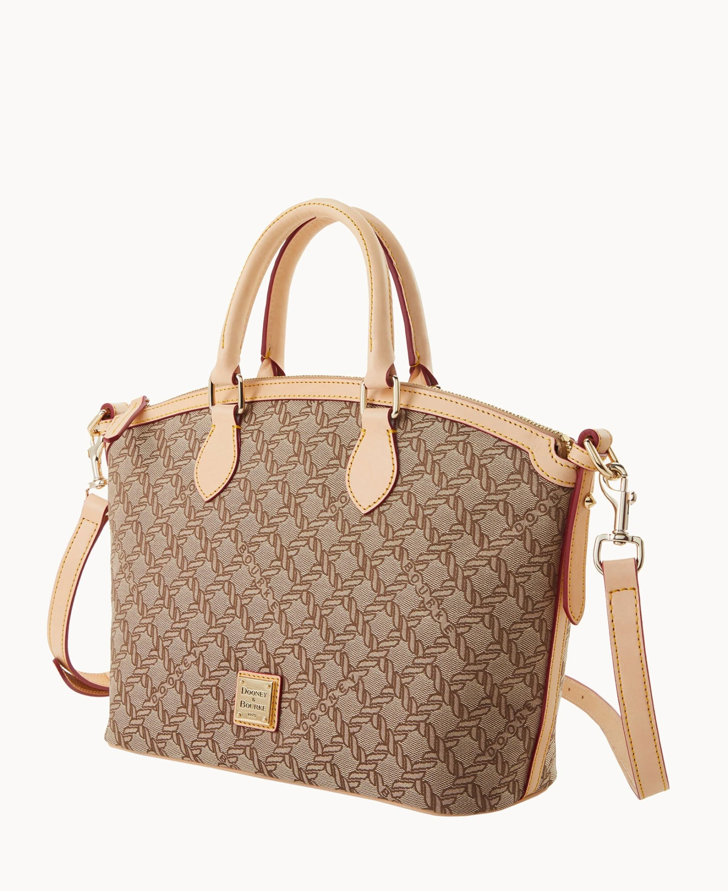 Maritime Domed Satchel Brown 9 Maritime Domed Satchel Brown - Image 9