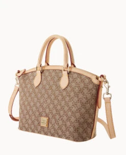 Maritime Domed Satchel Brown 15 Maritime Domed Satchel Brown -Dooney & Bourke B1954G XEBNSVNA ALT1