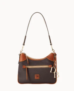 Pebble Grain Small Hobo Caramel -Dooney & Bourke B1956G 9PBMPAKR