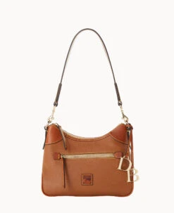 Pebble Grain Small Hobo Caramel -Dooney & Bourke B1956G 9PCAPAKR 2