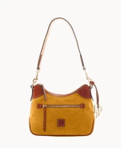 Suede Small Hobo Black -Dooney & Bourke B1956G SUCHPATN