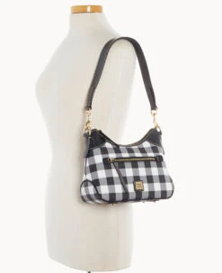 Tucker Small Hobo Black -Dooney & Bourke B1956G TUBLPABL ALT4