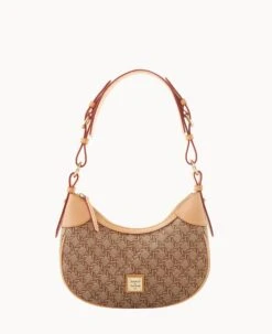 Maritime Small Hobo Brown 16 Maritime Small Hobo Brown -Dooney & Bourke B1956G XEBNSVNA 1