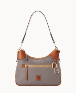Pebble Grain Hobo Wine -Dooney & Bourke B1957G 9PELPAKR