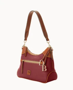 Pebble Grain Hobo Wine -Dooney & Bourke B1957G 9PWNPAKR ALT1