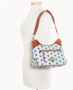 NFL Cowboys Hobo COWBOYS -Dooney & Bourke B1957G NJGYPATNCOWB ALT4 1