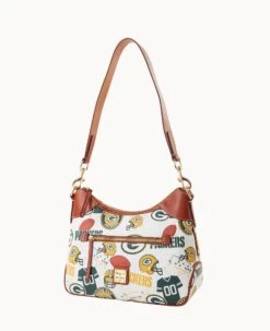 NFL Packers Hobo PACKERS 14 NFL Packers Hobo PACKERS -Dooney & Bourke B1957G QWMWPATNPCKR ALT1 1