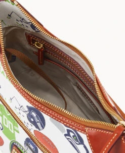 NFL Seahawks Hobo SEAHAWKS 11 NFL Seahawks Hobo SEAHAWKS -Dooney & Bourke B1957G QWMWPATNSEAH ALT2