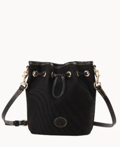 Nylon Small Drawstring Black Black -Dooney & Bourke B1959G INBLPABL 2