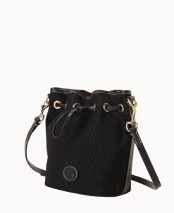Nylon Small Drawstring Black Black -Dooney & Bourke B1959G INBLPABL ALT1 1