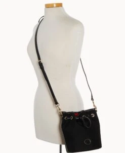 Nylon Small Drawstring Black Black -Dooney & Bourke B1959G INBLPABL ALT4 1