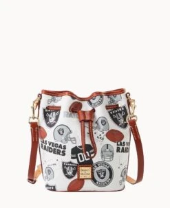 NFL Raiders Small Drawstring RAIDERS -Dooney & Bourke B1959G QWMWPATNRAID 2