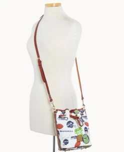NFL Seahawks Small Drawstring SEAHAWKS -Dooney & Bourke B1959G QWMWPATNSEAH ALT4