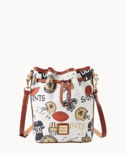 NFL Saints Small Drawstring SAINTS -Dooney & Bourke B1959G QWMWPATNSNTS 1