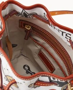 NFL Saints Small Drawstring SAINTS -Dooney & Bourke B1959G QWMWPATNSNTS ALT2 1