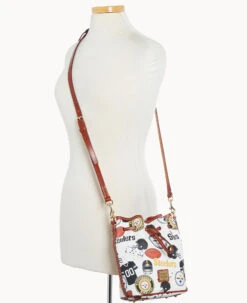 NFL Steelers Small Drawstring STEELERS 12 NFL Steelers Small Drawstring STEELERS -Dooney & Bourke B1959G QWMWPATNSTLR ALT4