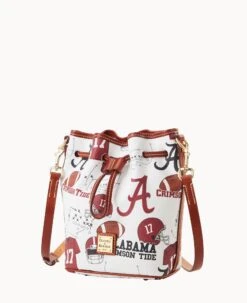 Collegiate University Of Alabama Small Drawstring U OF ALABAMA -Dooney & Bourke B1959G QXMWPATNALA0 ALT1 1