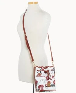 Collegiate University Of Alabama Small Drawstring U OF ALABAMA -Dooney & Bourke B1959G QXMWPATNALA0 ALT4 1