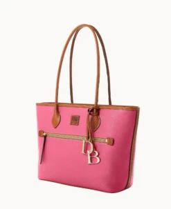 Pebble Grain Tote Hot Pink -Dooney & Bourke B1964G 9PHPPAKR ALT1 1