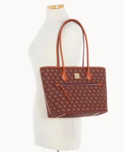 Gretta Tote Bordeaux -Dooney & Bourke B1964G NGBXPATN ALT4