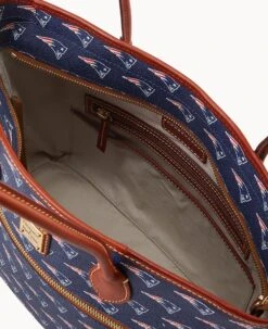 NFL Patriots Tote PATRIOTS -Dooney & Bourke B1964G NJNVPATNPATR ALT2 1