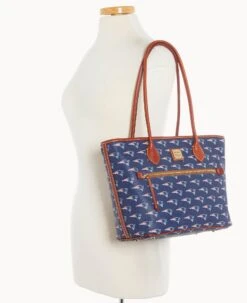 NFL Patriots Tote PATRIOTS -Dooney & Bourke B1964G NJNVPATNPATR ALT4 1
