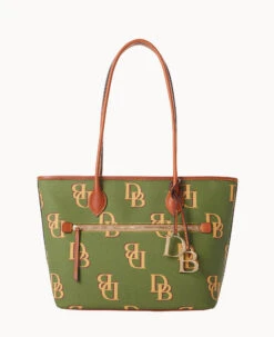 Monogram Tote Avocado