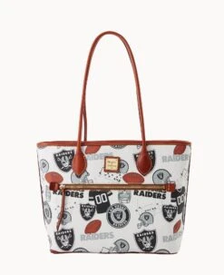 NFL Raiders Tote RAIDERS -Dooney & Bourke B1964G QWMWPATNRAID 1