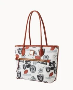 NFL Raiders Tote RAIDERS -Dooney & Bourke B1964G QWMWPATNRAID ALT1 1