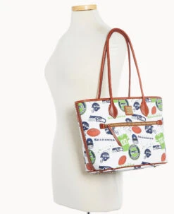 NFL Seahawks Tote SEAHAWKS -Dooney & Bourke B1964G QWMWPATNSEAH ALT4