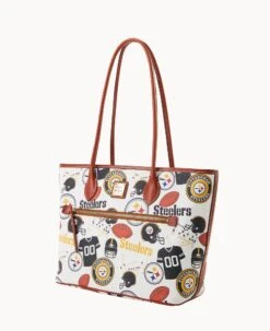 NFL Steelers Tote STEELERS -Dooney & Bourke B1964G QWMWPATNSTLR ALT1 1