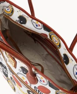 NFL Steelers Tote STEELERS -Dooney & Bourke B1964G QWMWPATNSTLR ALT2 1
