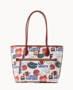 Collegiate University Of Florida Tote U OF FLORIDA 17 Collegiate University Of Florida Tote U OF FLORIDA -Dooney & Bourke B1964G QXMWPATNFLA0 2