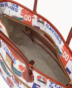 Collegiate University Of Florida Tote U OF FLORIDA 11 Collegiate University Of Florida Tote U OF FLORIDA -Dooney & Bourke B1964G QXMWPATNFLA0 ALT2