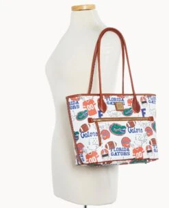 Collegiate University Of Florida Tote U OF FLORIDA 16 Collegiate University Of Florida Tote U OF FLORIDA -Dooney & Bourke B1964G QXMWPATNFLA0 ALT4 1